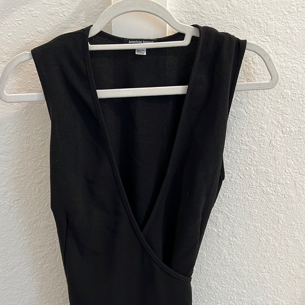 Black Wrap Dress